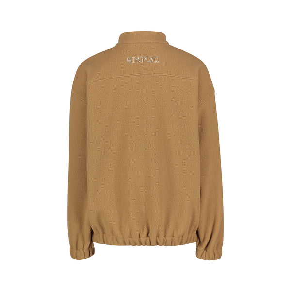 Joshua Sanders CAMEL FLEECE ZIP UP Camel