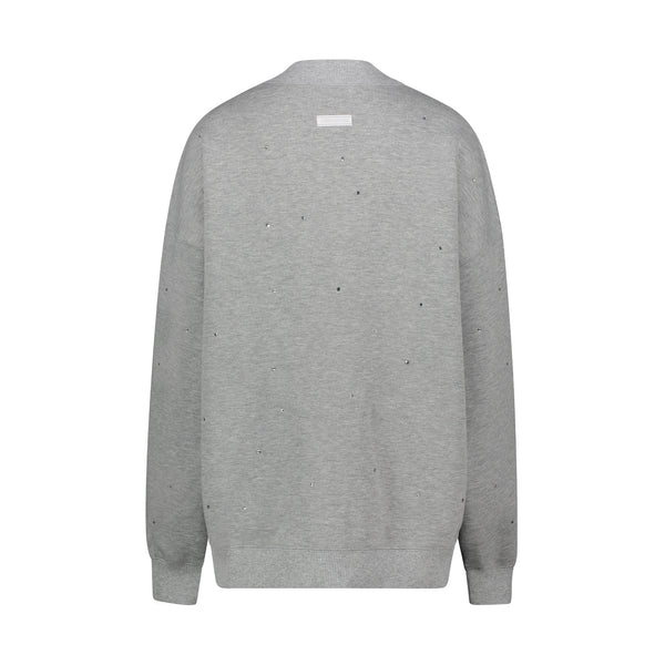 Joshua Sanders CRYSTAL SMILE CARDIGAN Grey
