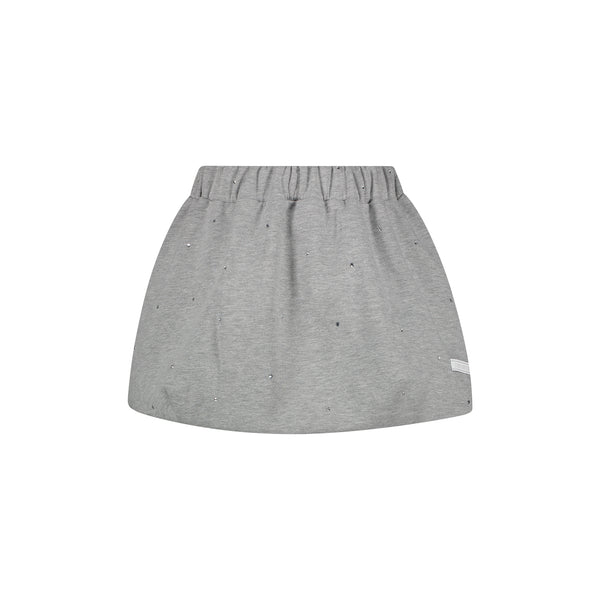 joshua sanders CRYSTAL SMILE SKIRT Grey