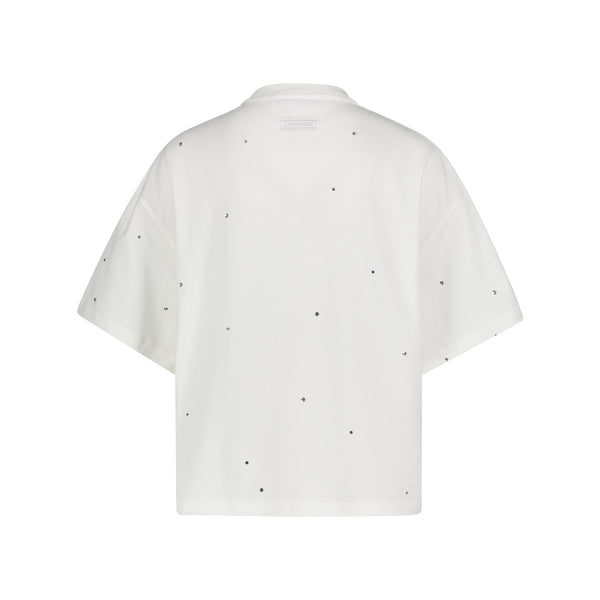 Joshua Sanders CRYSTAL SMILE TEE Cream
