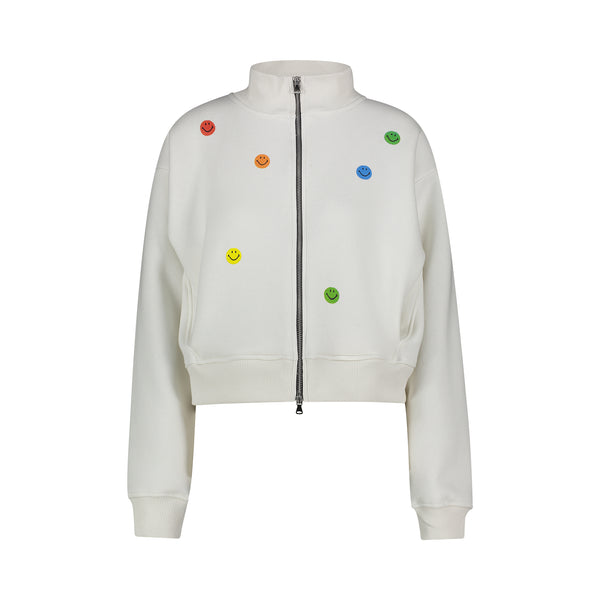 joshua sanders MULTI SMILEY JACKET White