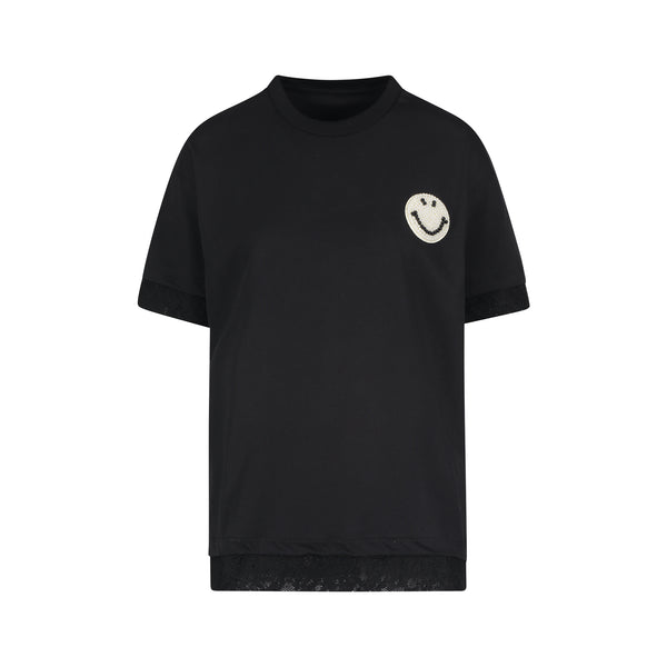 joshua sanders PEARL SMILE TEE Black