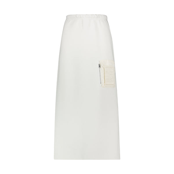 joshua sanders PLUG ME BOMBER SKIRT Cream