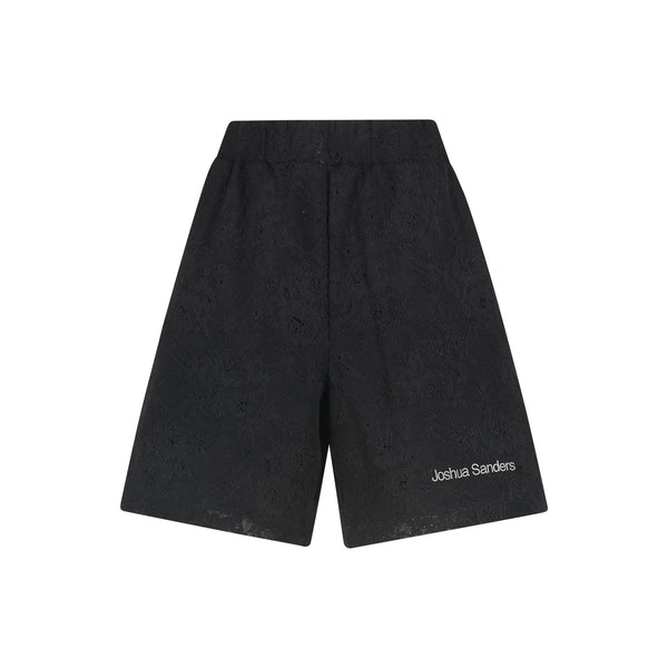 Joshua Sanders SMILEPLS LACE SHORTS Black