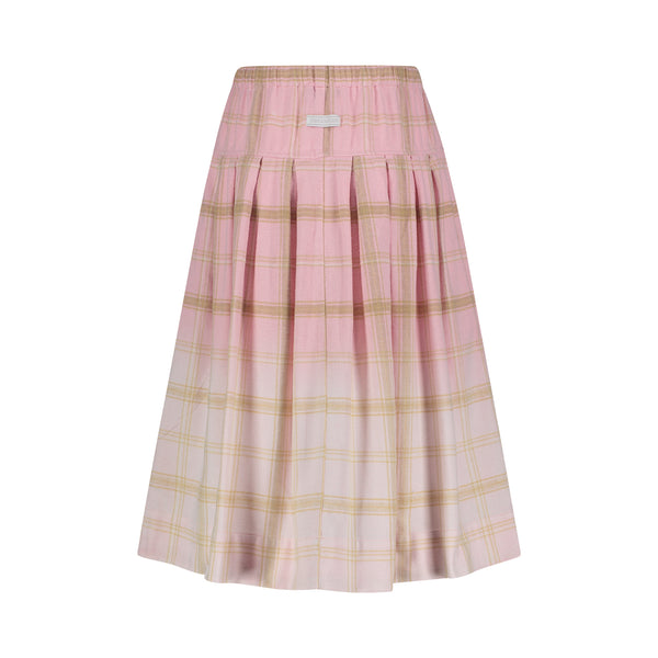 Joshua Sanders TARTAN SKIRT Pink