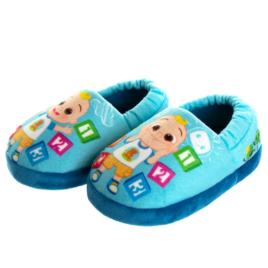 Josmo Cocomelon Dual Sizes Boys Nylex Fabric Slippers