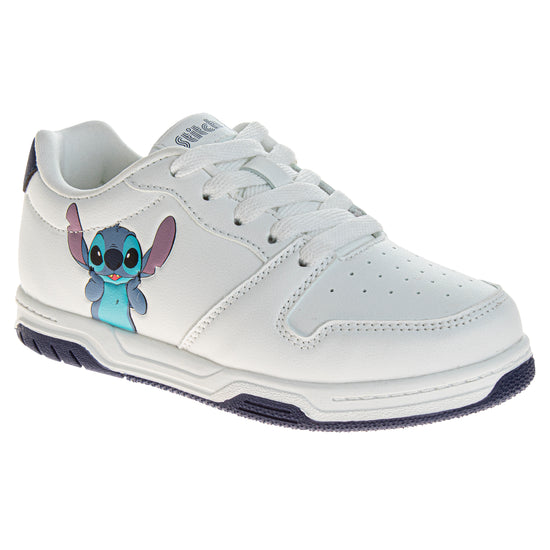 josmo Disney Boys Stitch Lace Up Vintage Style Sneakers