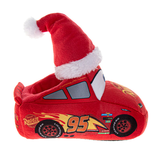Josmo Disney Cars Boys' Dual Size Slippers (Sizes 5–1 Toddlers)