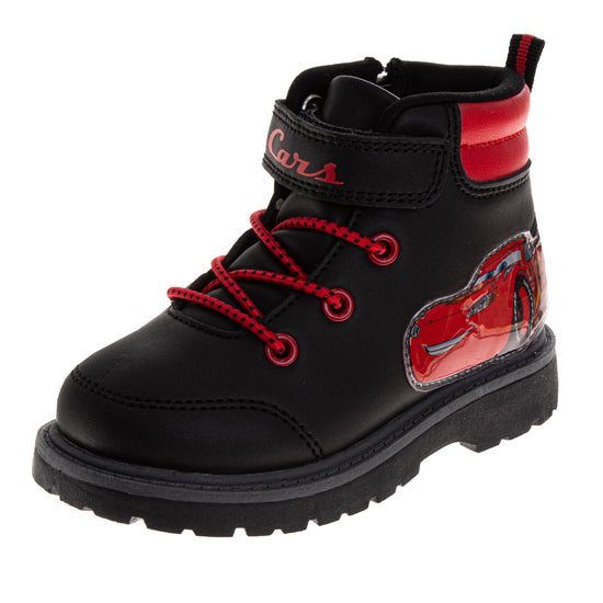josmo Disney Cars Lightning McQueen' Boys' Casual Boots (Toddlers)