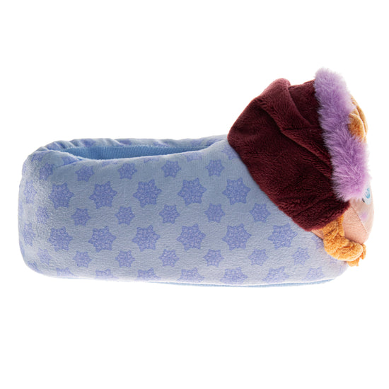 Josmo Disney Frozen 3D Slippers Anna & Elsa Warm Fluffy House Slippers For Girls (Toddlers)