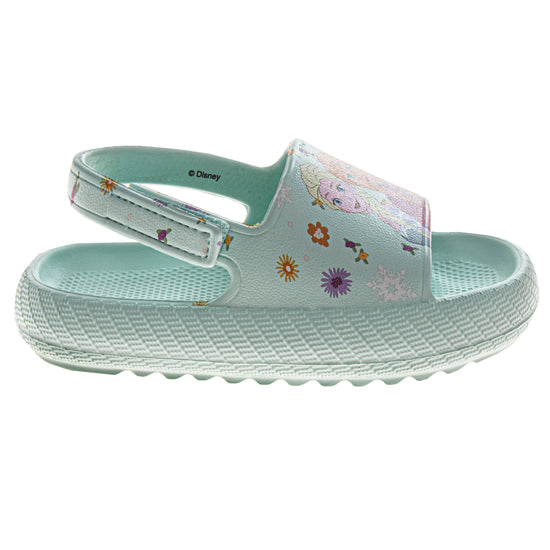 Josmo Disney Frozen Anna And Elsa Girls' Slides (Toddlers)