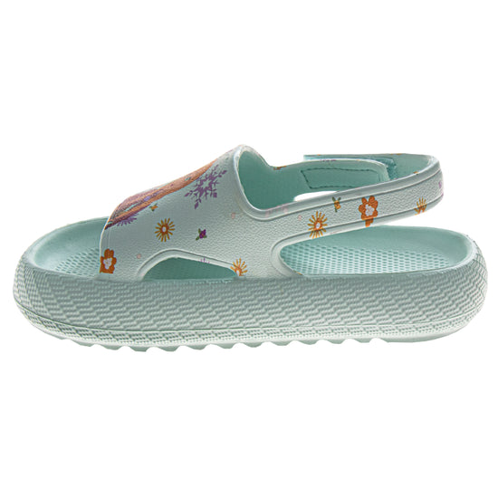 Josmo Disney Frozen Anna And Elsa Girls' Slides (Toddlers)