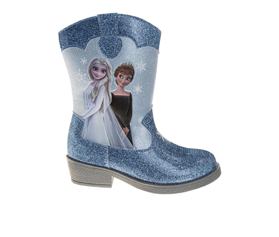 Josmo Disney Frozen Girls' Anna And Elsa Western Cowgirl Boots (Toddlers)