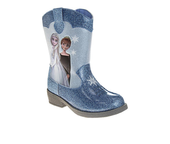 josmo Disney Frozen Girls' Anna and Elsa Western Cowgirl Boots (Toddlers) josmo Disney Frozen Girls' Anna and Elsa Western Cowgirl Boots (Toddlers)