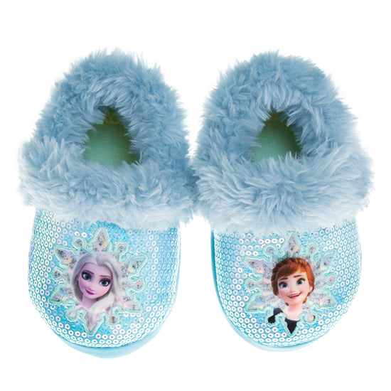 josmo Disney Frozen Girls Slippers - Elsa and Anna Plush Lightweight Warm Comfort Soft Aline House Shoes - Purple (sizes 5-12 Toddler) josmo Disney Frozen Girls Slippers - Elsa and Anna Plush Lightweight Warm Comfort Soft Aline House Shoes - Purple (sizes 5-12 Toddler)