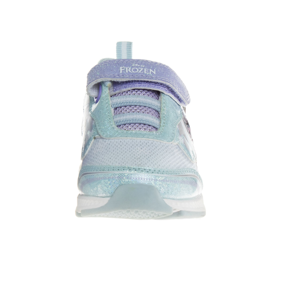 Josmo Disney Girls Frozen Light Up Laceless Running Shoes (Toddler/Little Girl)