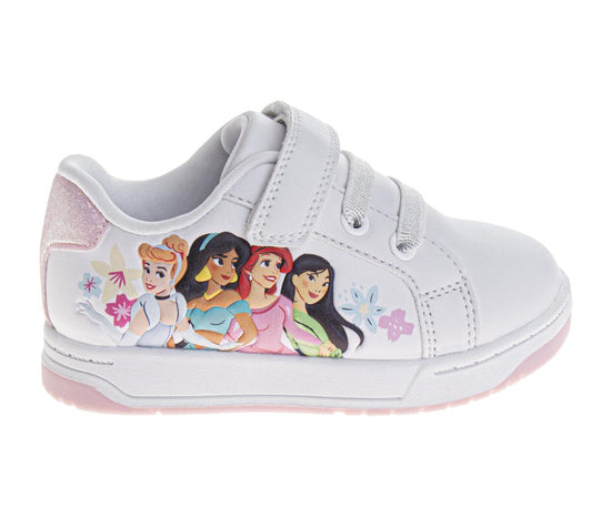 Josmo Disney Girls Princess Characters Laceless Shoes (Toddler/Little Girl)
