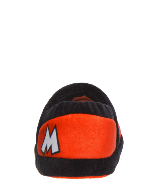 Josmo Disney Mickey Mouse Boys Slippers-Plush Lightweight Warm Comfort Soft Aline House Shoes Slippers - Navy Multi (sizes 5-12 Toddler)