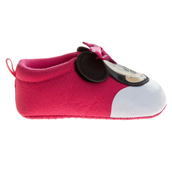 Josmo Disney Minnie Mouse Baby Girls' Bootie Shoe. (Toddler Sizes)