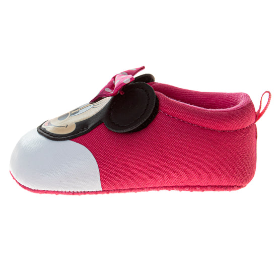 Josmo Disney Minnie Mouse Baby Girls' Bootie Shoe. (Toddler Sizes)