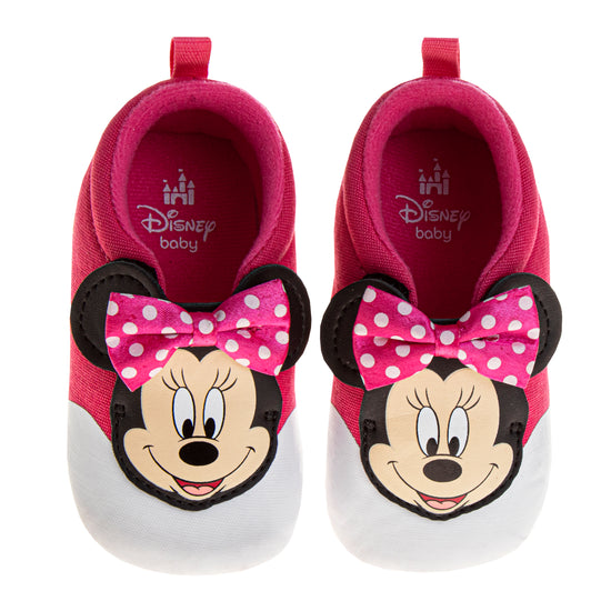 josmo Disney Minnie Mouse Baby Girls' Bootie Shoe. (Toddler Sizes)