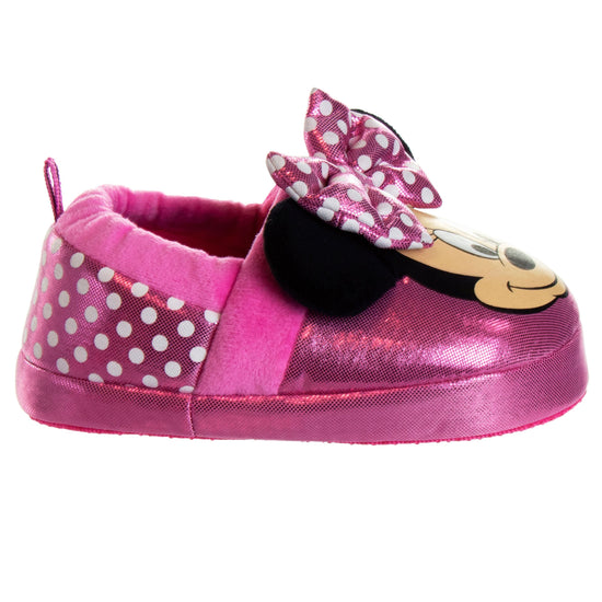 Josmo Disney Minnie Mouse Toddler Dual Sizes Slippers (Kids/Toddlers)