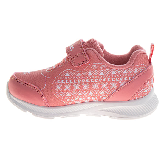 Josmo Disney Moana Girls' Hook And Loop Light Up Fashion Sneakers (Toddlers)