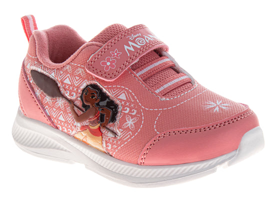 josmo Disney Moana Girls' Hook and Loop Light Up Fashion Sneakers (Toddlers) josmo Disney Moana Girls' Hook and Loop Light Up Fashion Sneakers (Toddlers)
