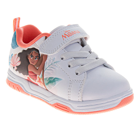 josmo Disney Moana Shoes for Girls' Strap Closure Laceless Princess Sneakers Featuring Pua & HeiHei (Toddler/Little Kid) josmo Disney Moana Shoes for Girls' Strap Closure Laceless Princess Sneakers Featuring Pua & HeiHei (Toddler/Little Kid)