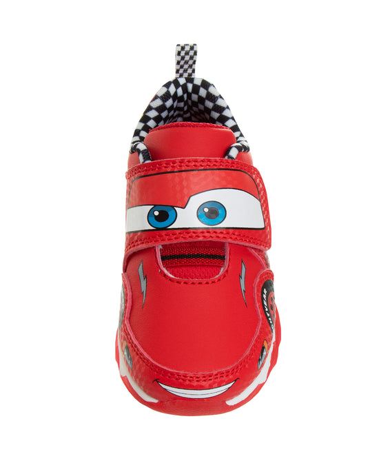 Josmo Disney Pixar Cars Boys Lightning McQueen Light Up Sneakers (Toddlers)