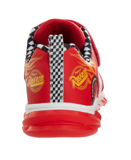 Josmo Disney Pixar Cars Boys Lightning McQueen Light Up Sneakers (Toddlers)