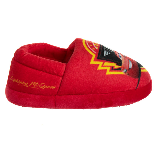 Josmo Disney Pixar Lightning McQueen Cars Dual Sizes Boys Slippers (Toddlers)
