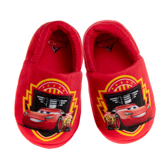 josmo Disney Pixar Lightning McQueen Cars Dual Sizes Boys Slippers (Toddlers)
