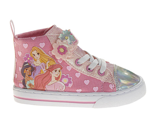 Josmo Disney Princess' Girls' High Top Sneakers (Toddlers)