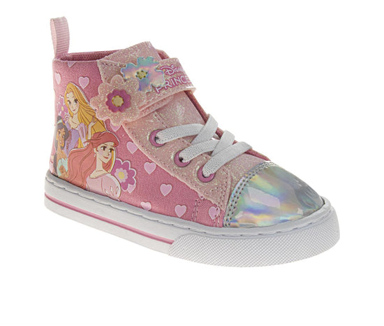 josmo Disney Princess' Girls' High Top Sneakers (Toddlers) josmo Disney Princess' Girls' High Top Sneakers (Toddlers)