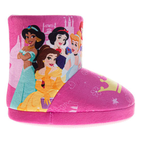 josmo Disney Princess Slippers Booties Belle Snow White Jasmine Cinderella Ariel Warm Fluffy House Slippers for Girls (Toddlers) josmo Disney Princess Slippers Booties Belle Snow White Jasmine Cinderella Ariel Warm Fluffy House Slippers for Girls (Toddlers)