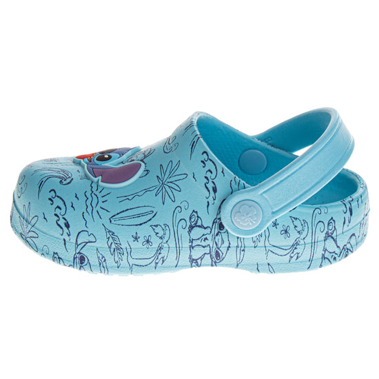 Josmo Disney Stitch & Angel Girls' Dual Sizes Clogs (Toddlers)