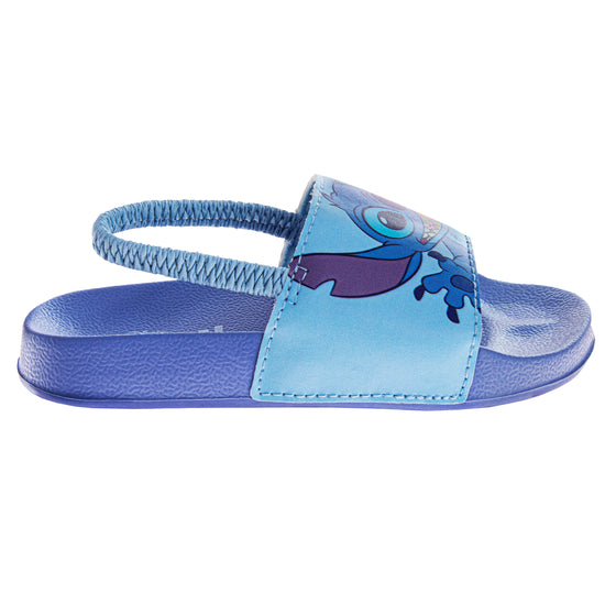 Josmo Disney Stitch Girls' Dual Sizes Slide Sandals (Toddlers)