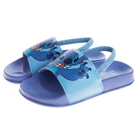 josmo Disney Stitch Girls' Dual Sizes Slide Sandals (Toddlers)