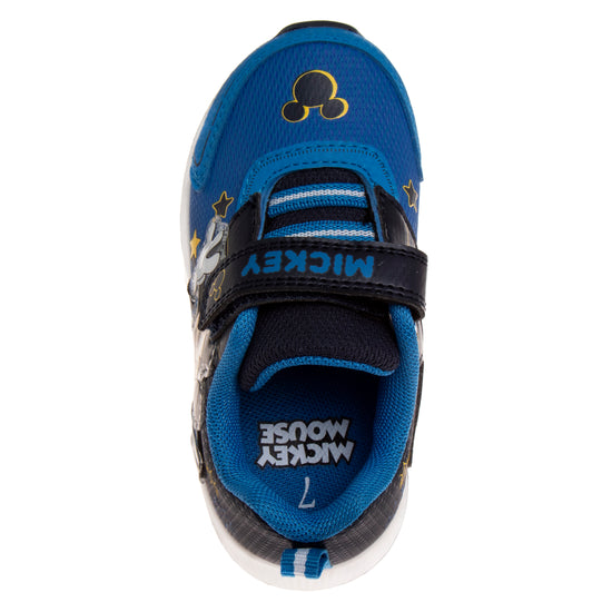 Josmo Disney Toddler Boys Mickey Mouse Sneakers With 2 Red Lights