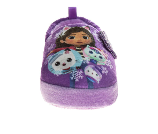 Josmo Gabby's Dollhouse Slippers Girls - Gabbys Indoor Cute House Shoes Lightweight Warm Comfort Plush Fuzzy Kitty Cat Slipper (sizes Toddler)