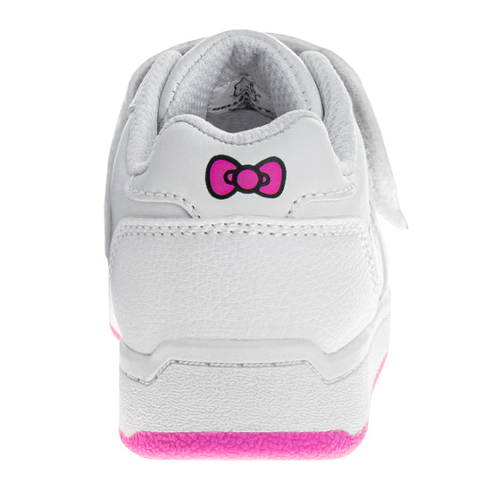 Josmo Hello Kitty Girls' Hook And Loop Casual Sneakers (Toddlers)