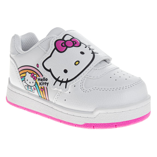 josmo Hello Kitty Girls' Hook and Loop Casual Sneakers (Toddlers)