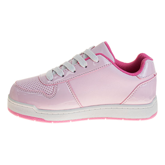 Josmo Hello Kitty Girls' Lace Up Vintage Fashion Sneakers