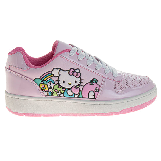 Josmo Hello Kitty Women's Lace Up Vintage Fashion Sneakers