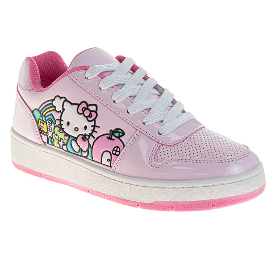 josmo Hello Kitty Women's Lace Up Vintage Fashion Sneakers