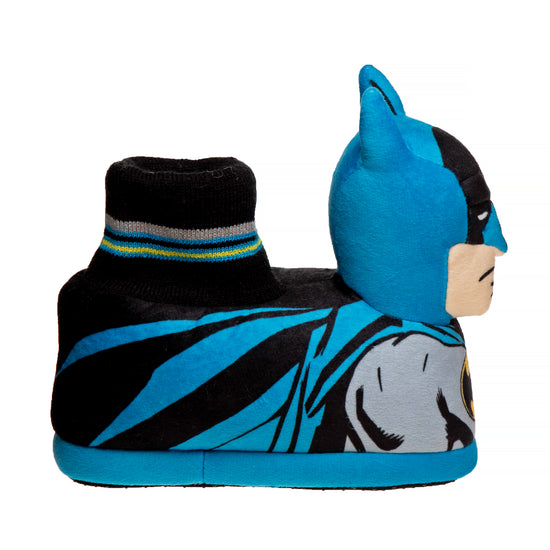 Josmo Josmo Boys' Batman Toddler Slipper Dark Knight Superhero Lightweight Comfort Soft Aline Plush House Shoes