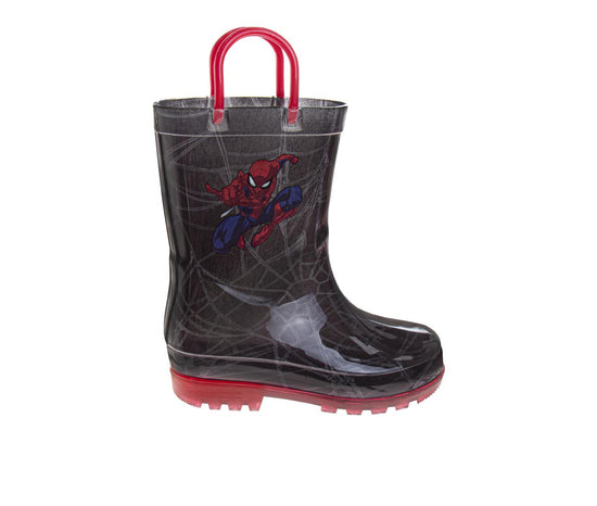 Josmo Josmo Boys Marvel Spider-Man Boots â€“ Waterproof Rubber Rainboots (Toddler)