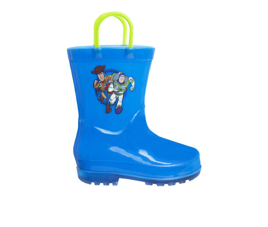 Josmo Josmo Boys Toy Story Buzz Lightyear And Woody – Waterproof Rubber Rainboots (Toddler)