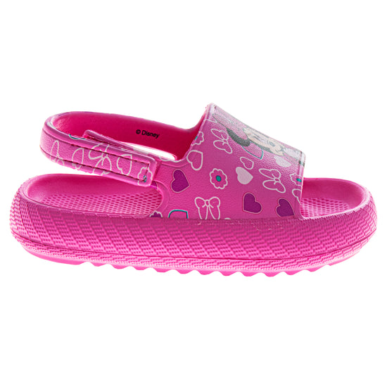 Josmo Disney Minnie Mouse Girls' Slides (Toddlers)